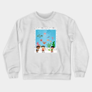 Stinky Aquarium Trip Crewneck Sweatshirt